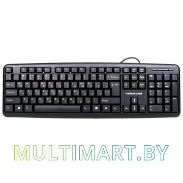 Клавиатура Nakatomi KN-02U Black